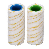Accessoires pour nettoyeur vapeur, petite brosse ronde, brosse à rouleaux, usage domestique manuel