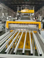 Ligne de production de profilés pour machine à fabriquer des panneaux muraux en plastique en feuille de marbre PVC Sevenstars