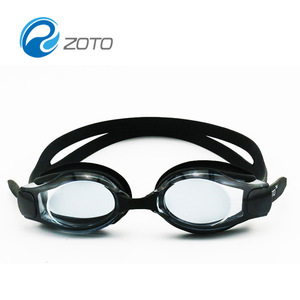 Lunettes de natation pour adultes, lentille noire en PC, silicone, étanche, anti-buée, unisexe, pour la natation et les sports nautiques - Product Image 2
