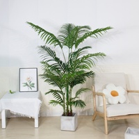 Plante Artificielle Phénix en PE, 100-200cm, pour Décoration de Salon et Anniversaire, Vente en Gros