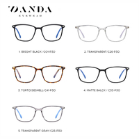 Monture de lunettes optiques carrées ultra-fines en acétate Jinhong, lunettes de créateur légères, unisexes, confortables, imperméables