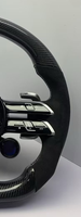 Volant de voiture personnalisé en fibre de carbone, cuir avec OLED pour Mercedes Benz AMG W205 W213 W177 C63 E63 A45