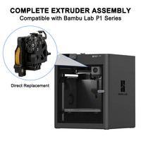 Unité d'alimentation de l'extrudeur compatible avec les imprimantes 3D Bambu Lab P1P P1S X1C X1E, pièces de rechange pour l'assemblage d'extrusion