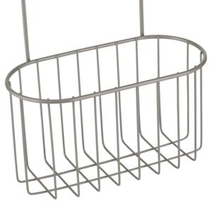 Étagère de rangement suspendue pour portes d'armoires de salle de bain, fixation murale sans perçage, en métal étanche, design moderne et créatif pour la maison - Product Image 3