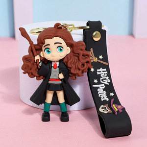 Portachiavi in silicone 2026 a forma di cartone animato, ciondolo a forma di libro magico dell'Accademia per uomo e donna, decorazione per zaino, all'ingrosso - Product Image 6