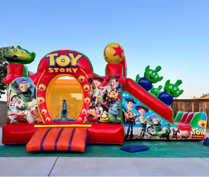 <span class=keywords><strong>Castello</strong></span> Gonfiabile Commerciale per Bambini a Tema Toy Story con Scivolo, Gioco da Esterno - Product Image 1