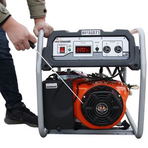 Générateur à essence Kemage Km6500 6,5 Kw monophasé 220V avec écran LED portable pour usage domestique - Product Image 4