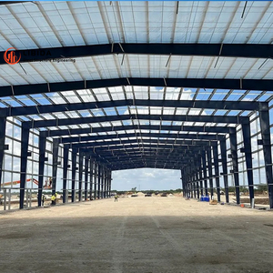 Entrepôt en acier préfabriqué à énergie solaire / Bâtiment d'entrepôt industriel à économie d'énergie - Product Image 3