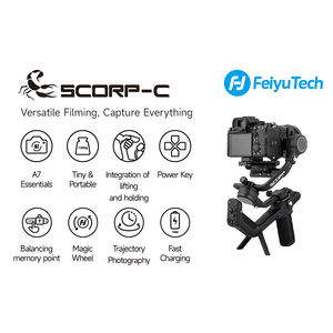 Estabilizador de Cardán para Cámara DSLR de Mano de 3 Ejes FeiyuTech Feiyu SCORP-C con Capacidad de Carga de 2.5 kg para Cámaras sin Espejo - Product Image 4