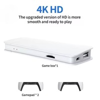 NKIWI M15 Console de Jeu Rétro Classique Sortie 4K HD, Clé de Jeu Vidéo avec Plus de 20 Émulateurs et Plus de 20000 Jeux Pris en Charge