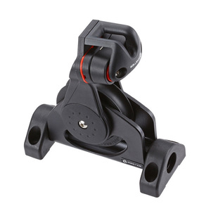 Poulie maîtresse 57 mm pour corde de 10 mm de diamètre, quincaillerie marine en plastique pour réparation et remplacement de bateaux et voiliers - Product Image 1