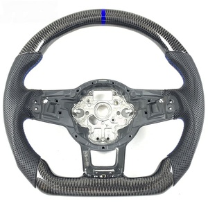 Volante de Fibra de Carbono Alcantara a <span class=keywords><strong>Precio</strong></span> de Fábrica para Volkswagen <span class=keywords><strong>Gti</strong></span> 2015-2019 <span class=keywords><strong>Golf</strong></span> VII 2015-2017 <span class=keywords><strong>MK7</strong></span> 3 Runner - Product Image 3