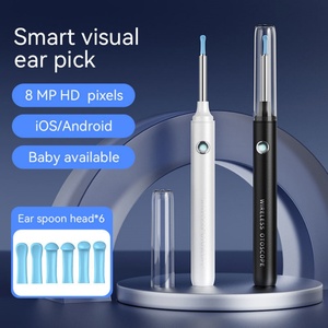 Otoscopio Inalámbrico con Cámara, Kit de Limpieza de Oídos para Niños y Adultos, Herramienta Eficaz para Eliminar la Cera del Oído - Product Image 2