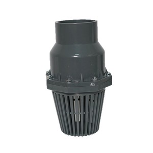 Válvula de pie de UPVC en miniatura, resistente a químicos, antirretorno, para medios ácidos, uso a temperatura ambiente - Product Image 4