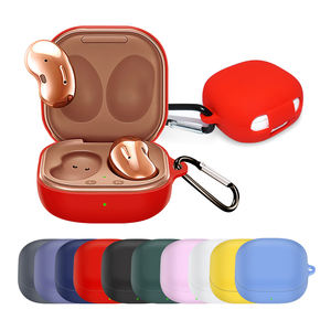 Étui de protection pour écouteurs en Silicone chaud pour Samsung pour <span class=keywords><strong>Galaxy</strong></span> Buds <span class=keywords><strong>2</strong></span> / Buds Live / Buds Pro / Buds FE housse de charge avec crochet - Product Image 1