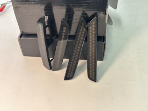 Luz LED de Marcador Lateral para Parachoques Delantero y Trasero con Control de Flujo de Color RGB por APP para Mustang 2010-2014, Paquete de 4 - Product Image 6