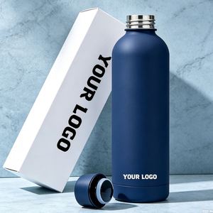 Cadeau d'entreprise promotionnel, gobelet isotherme en acier inoxydable sans BPA, impression personnalisée du logo, vente en gros en vrac - Product Image 1