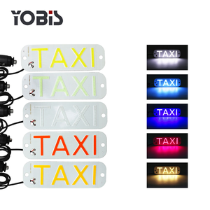 Top Quality Led Light Taxi Light Universal Car Interior Music Rhythm Led Light Universal Tuning Car Accessories 12V Aluminium