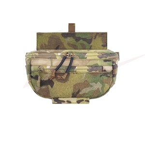 FUZKI Chest Rig Tactical Airsoft Vest With 5.56 9 Pistol Agazine Pouches And Storage Bag - View #8