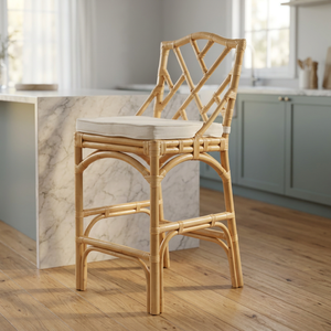 Siège de salle à manger en bois de haute qualité, chaise de jardin, chaise d'hôtel en rotin, en canne d'origine indonésienne - Product Image 3