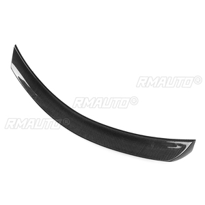 Aileron arrière en fibre de carbone véritable pour MERCEDES-BENZ W204 C250 C300 C63 2 portes 2011-2015, extension de becquet de coffre arrière - Product Image 4