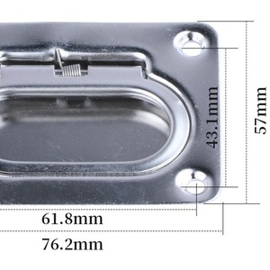 Stainless Steel Lift Ring <b>Floor</b> Hatch Cover Latch Marine Hardware <b>Boat</b> Deck Handle - Product Image 4