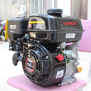 Motor de Gasolina Lonan de 196 cc, Monocilíndrico, 4 Tiempos, Refrigerado por Aire, Arranque a Patada - Product Image 2