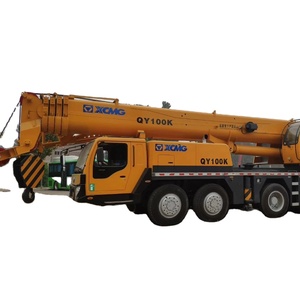 อุปกรณ์ยกมือถือจีนใช้รถบรรทุก QY100K-I รถบรรทุกมือสองเครน 100 ตันใช้เครนรถบรรทุกมือสองเครน - Product Image 1