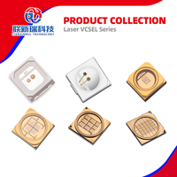 Chip LED Inframerah VCSEL Laser 3535 808nm 3W Daya Tinggi untuk Radar dan Kecantikan