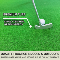 OEM ODM Golf Green Collection Indoor Outdoor Golf Putting Mat Künstlicher grüner Gras teppich Putting Green Practicing Home Use