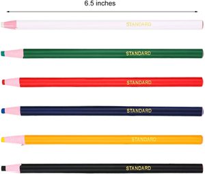 <span class=keywords><strong>Crayons</strong></span> <span class=keywords><strong>de</strong></span> craie <span class=keywords><strong>de</strong></span> tailleur colorés sans découpe, marqueur pour tissu, stylo pour accessoires <span class=keywords><strong>de</strong></span> couture, craie <span class=keywords><strong>de</strong></span> couture, crayon pour vêtements - Product Image 6