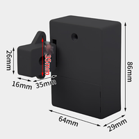 Serrure de meuble NFC pour tiroir, armoire de bureau, serrure invisible, serrure à carte IC 13,56 MHz pour hôpital, atelier