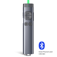 Télécommande de présentation tout-en-un avec logo personnalisé, souris aérienne et pointeur laser pour une présentation en toute confiance