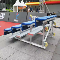 Vente directe d'usine stade sièges en plastique stade de Football chaise de gradin en aluminium sport public siège de stade classé