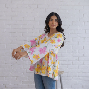 Haut en coton blanc Angra Khala - Product Image 1