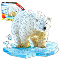 Le plus récent personnalisé 100 pièces dessin animé animaux Puzzles enfants jeux artisanat Puzzle jouet