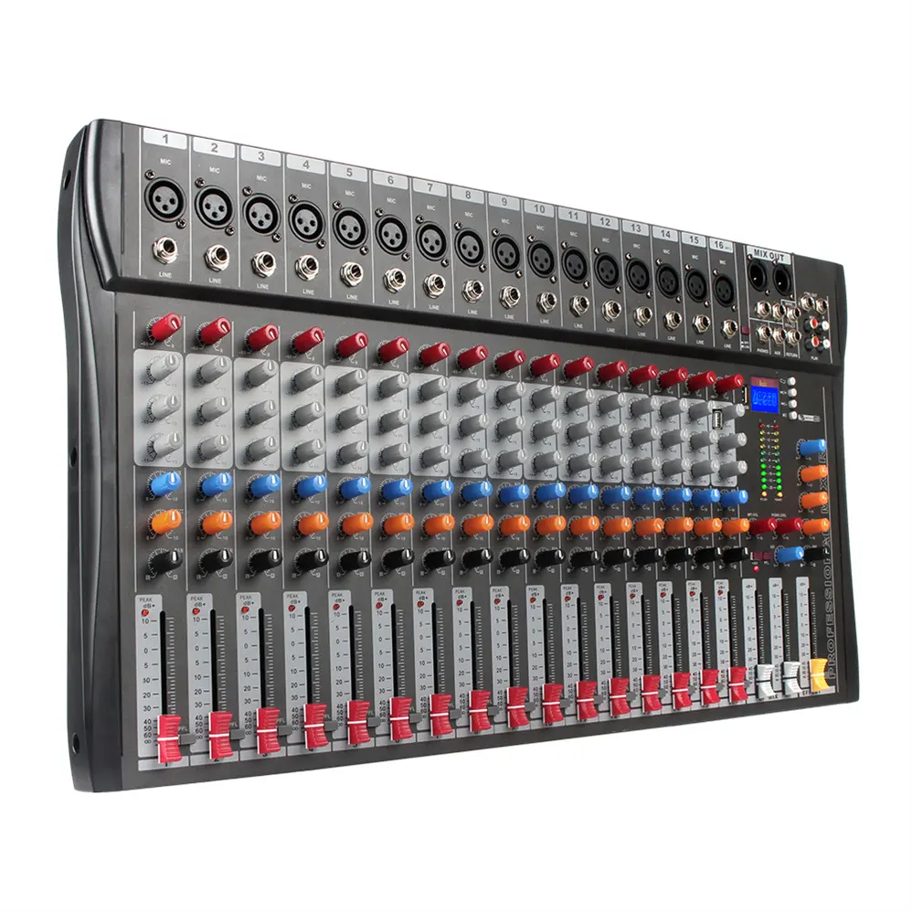 Guter Preis Hochwertiger Power Sound craft 16-Kanal-Audio-Mixer-Verstärker