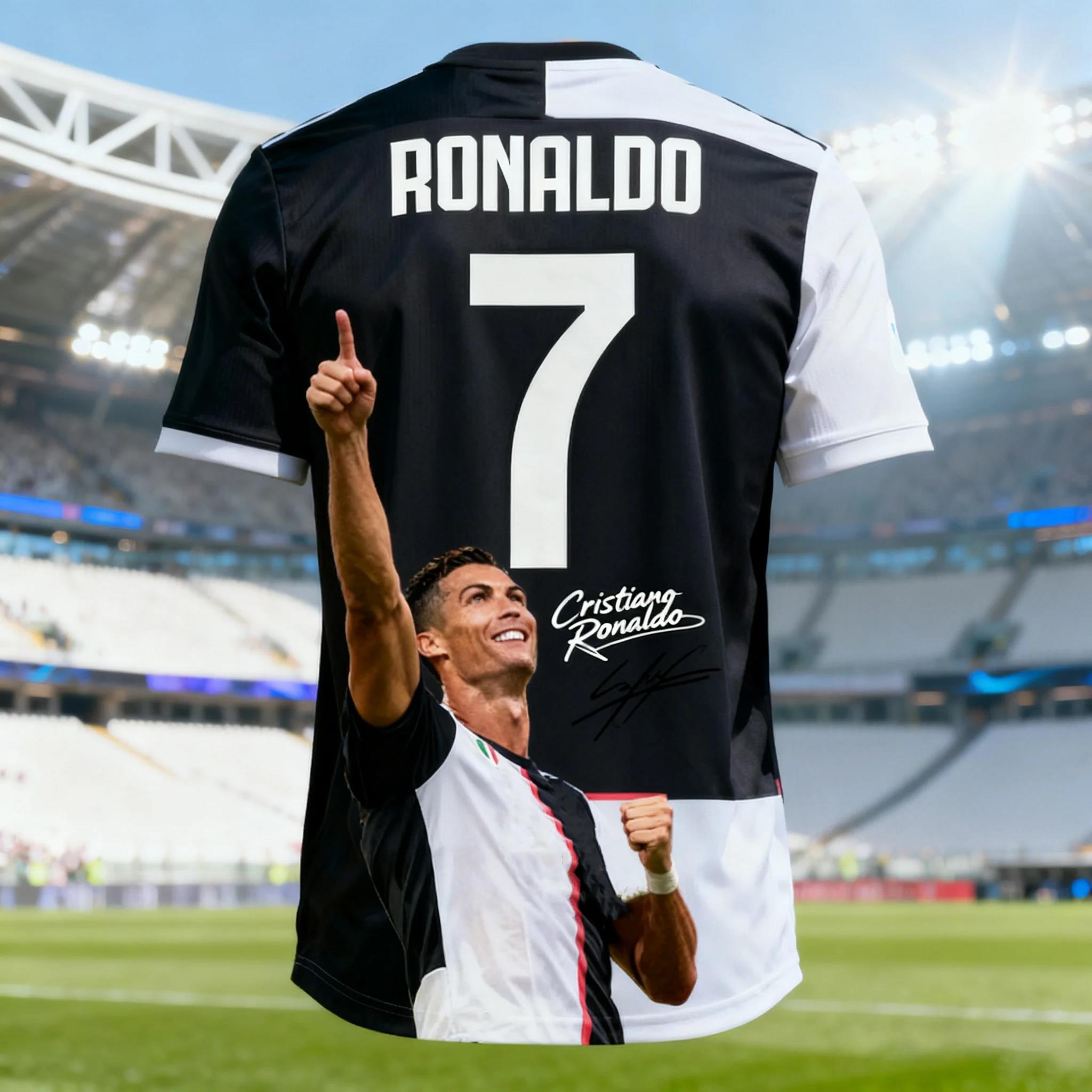 Verified Supplier Ronaldo 7 Shirt Breathable Polyester Material