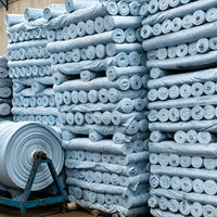 Microfibre tissée unie 100 % polyester, résistante à l'usure, poids moyen, largeur 235 cm, pour la décoration de literie d'hôtel, directement de l'usine