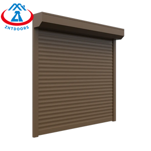 Puertas Enrollables con Control Remoto de <span class=keywords><strong>Segunda</strong></span> <span class=keywords><strong>Mano</strong></span>, Resistentes al Viento, con Motor Potente de Fábrica ZHTDOORS de Guangdong - Product Image 6