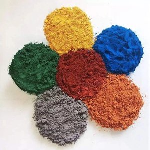 Pigmento de Óxido de Hierro Rojo, Amarillo, Negro, Azul y Verde de Fábrica China - Product Image 3