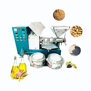 Automatic screw twin sunflower tea seed groundnut palm sunflower oil press machine