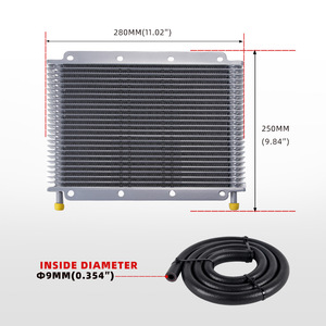 Kit de radiateur en aluminium pour refroidisseur d'huile de transmission, 19, 25, 32 rangées, pour la mise à niveau et la rénovation automobile - Product Image 3