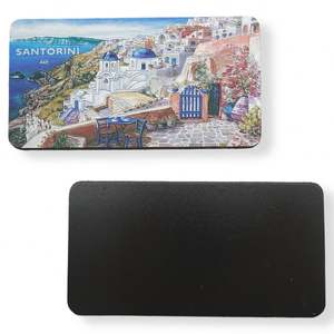 Grossiste d'usine chinoise, prix avantageux, souvenirs en feuille métallisée de différentes villes, aimants de réfrigérateur de Dubaï, souvenirs touristiques - Product Image 2