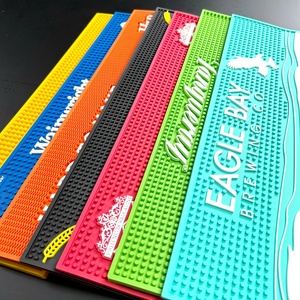 Fournitures de tapis de bar personnalisées Tapis de comptoir de bar à égouttoir facile à nettoyer Accessoires pour la bière - Product Image 6