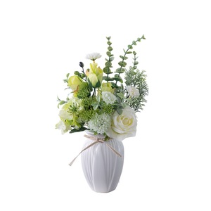 CallaFloral Ramo de Rosas Artificiales de Tela Plástica Tejida, Decoración para Bodas y Hogar, Accesorios para Fotografía en Exteriores - Product Image 5