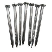 Prix compétitif du fournisseur d'usine de la Chine HUACHANG tige lisse tête plate pointe de diamant finition brillante clou en béton en acier
