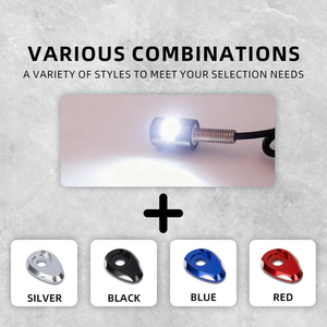 Éclairage de plaque d'immatriculation LED 12V pour voitures et motos, étanche IP67, accessoires extérieurs, éclairage de plaque d'immatriculation - Product Image 4