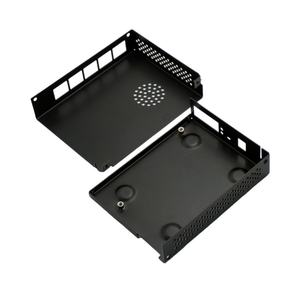 Pantalla de lámpara minimalista de metal negro, fabricada por procesamiento giratorio, soldadura de iluminación y fabricación de chapa metálica, con espesor personalizado XBM - Product Image 5