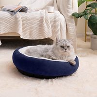 Meilleures ventes : Lit pour animaux de compagnie lavable, classique, imprimé, confortable, doux, accessoires pour chiens et chats, canapé respirant, grand lit carré, toutes saisons